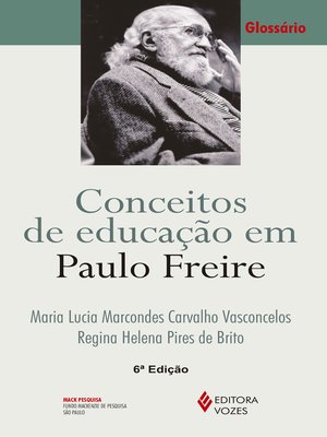 cover image of Conceitos de educação em Paulo Freire